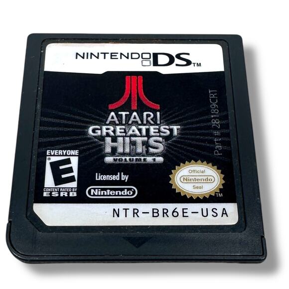 Nintendo DS Atari Greatest Hits Vol. 1 Game Cartridge Only NTR-BR6R-USA Loose - Picture 1 of 4